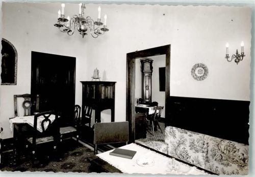 Kobern-Gondorf Schloss Liebieg Gaststube Foto Original aus Archiv eines Ansichtskartenverlags Ort handschriftlich