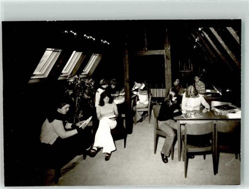 Rahrbach Clubraum Ort handschriftlich Foto Original aus Archiv eines Ansichtskartenverlags