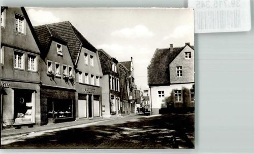 Dülmen Straße Geschäft Schaufesnter Ahlert Ort handschriftlich Foto Original aus Archiv eines Ansichtskartenverlags