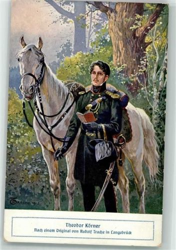 Pferd Buch llesen sign. Trache Rudolf