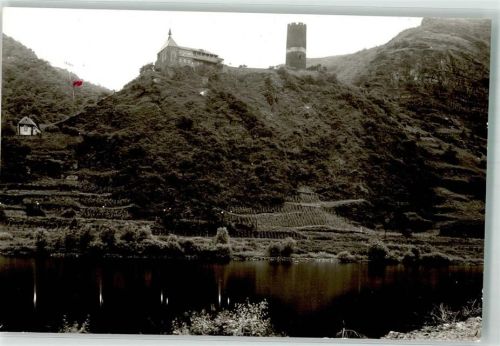 Hatzenport Burg Bischofstein Ort handschriftlich Foto Original aus Archiv eines Ansichtskartenverlags