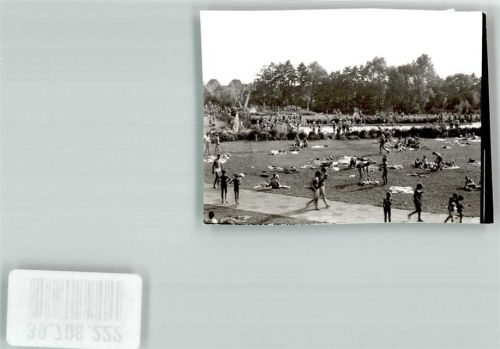 Elsenfeld Foto Original aus Archiv eines Ansichtskartenverlags Schwimmbad Ort handschriftlich