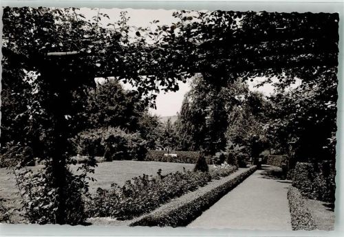 Sinzig Parkanlage Foto Original aus Archiv eines Ansichtskartenverlags Ort handschriftlich