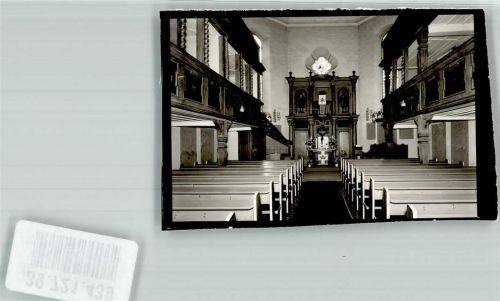 Gelnhausen Kirche Ort handschriftlich Foto Original aus Archiv eines Ansichtskartenverlags