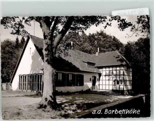 Werdohl Gasthaus Borbetthöhe Ort handschriftlich Foto Original aus Archiv eines Ansichtskartenverlags