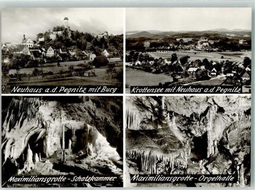 Neuhaus Burg Höhle Krottensee