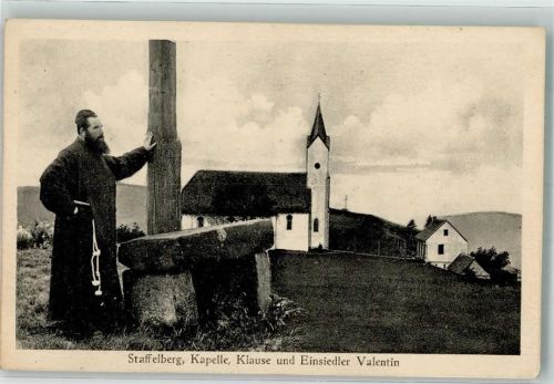 Bad Staffelstein 1922 Kirche Kapelle Klause und Einsiedler Valentin