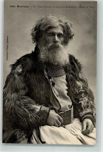 Ein Chouan in Kriegskleidung Bretagne