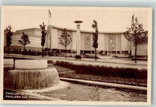 Brüssel 1935 Ausstellung 1935 Pavillon Frankreich