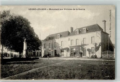 Leigne-les-Bois Denkmal Victimes de la Guerre