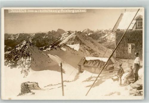 Zittelhaus Hüttenstempel Winter