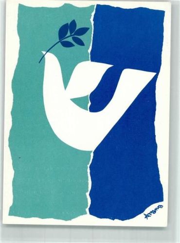 Friedenstaube sign. Arama Maurice