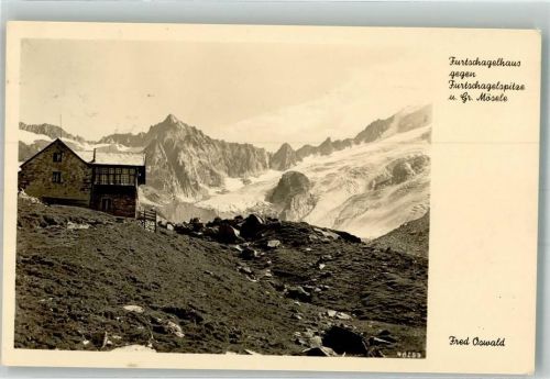 Furtschaglhaus 1942 Hüttenstempel foto Oswald, Fred