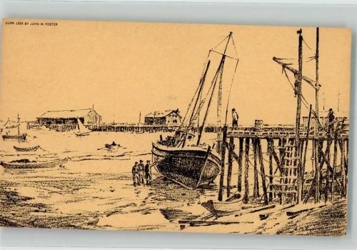 Provincetown sign. Gage, Walter H. At Low Tide