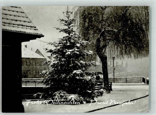 Weisenbach Weihnachten Neujahr Weihnachtsbaum Winter