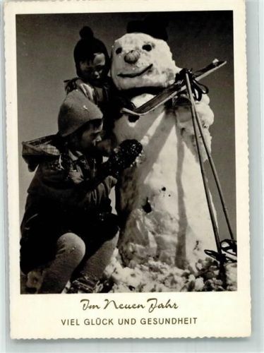 Neujahr Kinder Ski