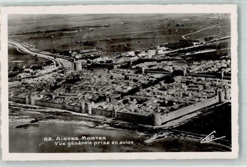 Aigues-Mortes Fliegeraufnahme