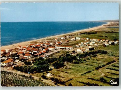 Portiragnes 1969 Fliegeraufnahme