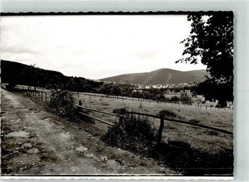 Freienohl Ein Feldweg oberhalb des Ortes Foto Original aus Archiv eines Ansichtskartenverlags Ort handschriftlich