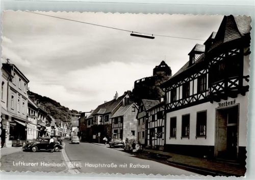 Heimbach Hauptstrasse Rathaus VW Käfer