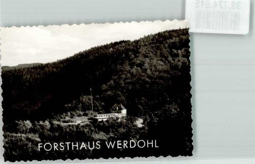 Werdohl Foto Original aus Archiv eines Ansichtskartenverlags Gasthaus Forsthaus