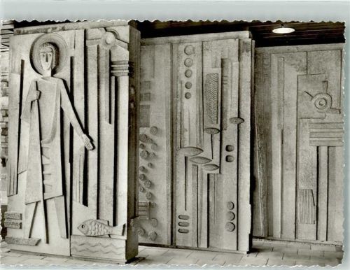 Ostercappeln Krankenhaus St. Raphaelstift Reliefs mit christlichen Motiven