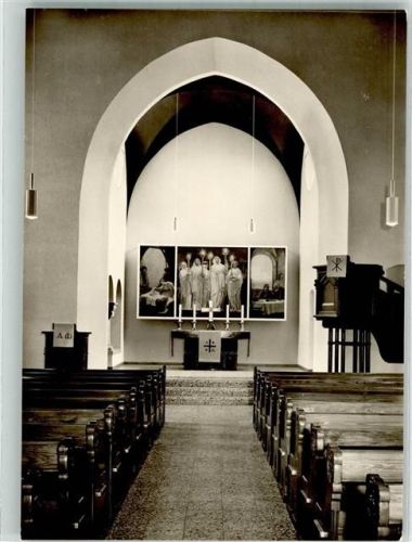 Rotenburg Anstaltskirche zum guten Hirten Innenansicht