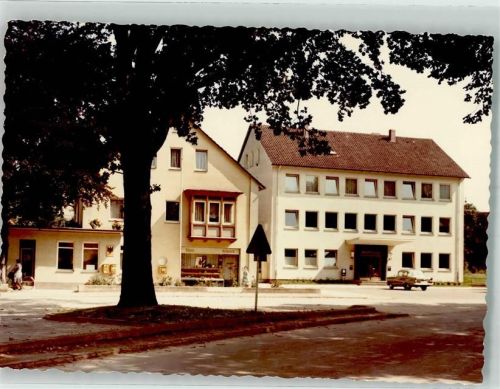 Freden Rathaus Postamt Foto Original aus Archiv eines Ansichtskartenverlags Ort handschriftlich