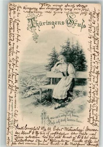 1899 Frau Poesie