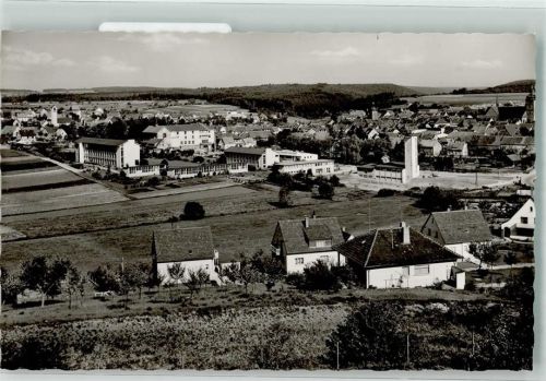 Buchen mit Stadtturm Feuerwehr und Missionskonvikt