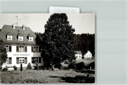Seelbach Gasthaus Haus Roseneck Foto Original aus Archiv eines Ansichtskartenverlags Ort handschriftlich