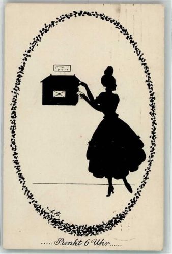 1919 Verlag G.K.V.B. Serie 467/1 Frau Biriefkasten