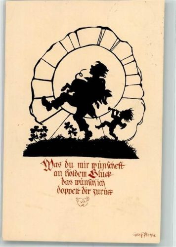Scherenschnitt Schwein Engel