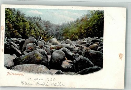 Felsberg 1905 Felsenmeer