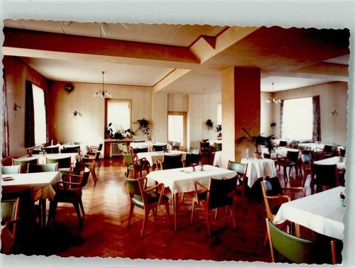 Bad Salzdetfurth Hotel Neuer Krug Speisesaal Foto Original aus Archiv eines Ansichtskartenverlags Ort handschriftlich