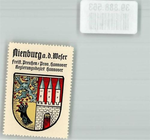Nienburg Freist. Preußen Porv. Hannover Regierungsbezirk Hannover