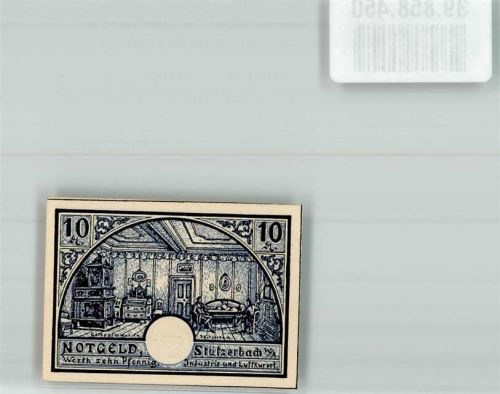 Stützerbach 1921 10 Pfennig