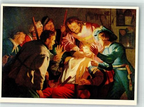 von Gerard van Honthorst - Zahn ziehen im Mittelalter