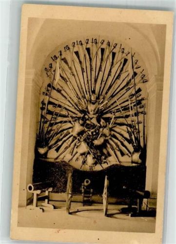 München Eingangshalle im Armeemuseum Waffengruppe 18. Jhdt.