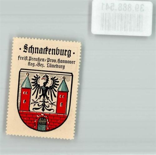 Schnackenburg Freist. Preußen Prov. Hannover Reg. Bez. Lüneburg