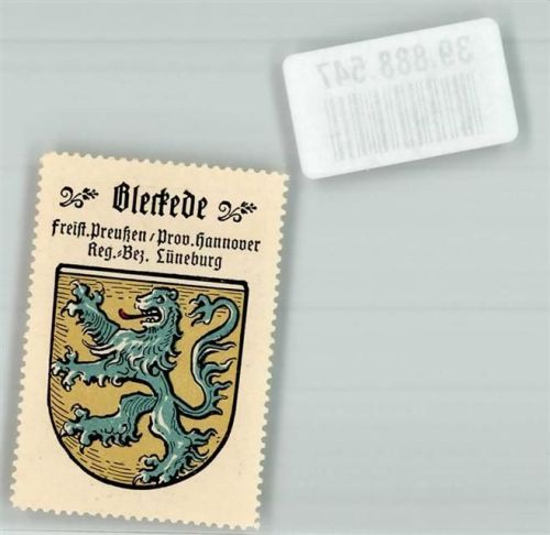 Bleckede Freist. Preußen Prov. Hannover Reg. Bez. Lüneburg