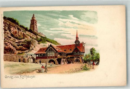 Steinthaleben Kaiser-Wilhelm-Denkmal Gasthaus Hüttenstempel