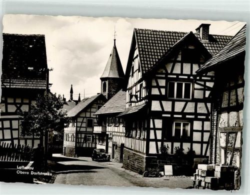 Loffenau Obere Dorfstraße Oldtimer Fachwerk