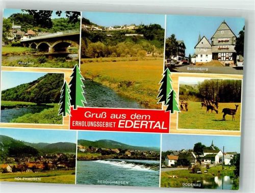 Reddighausen Edertal Hatzfeld Battenberg Holzhausen Dodenau