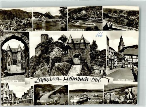Heimbach Stausee Schwimmbad Abtei Mariawald