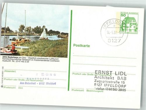 Bederkesa 1982 Motorschiff Segelboot