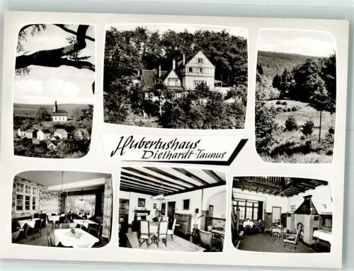 Diethardt Hotel Pension Hubertushaus und Ev. Kirche