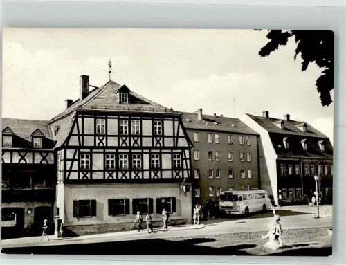 Zwönitz 1979 Omnibus Hotel Roß