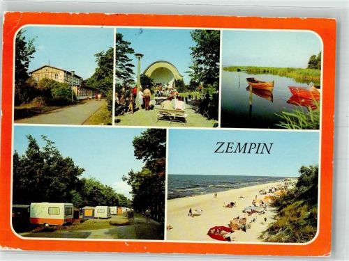 Zempin 1969 Pension FSGB Ferienheim Campingplatz Schwimmbad Strand
