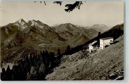 Zwieselalm mit Kaiser-Wilhelm-Haus Fotograf Zenkner Hüttenstempel